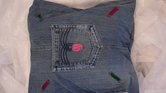 Denim cushion...