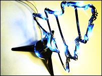 Modern LED Christmas tree