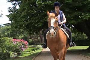 Horse riding has been a great joy to Amelia and is a fantastic way of doing the physiotherapy...