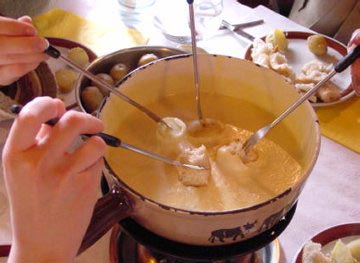 Cheese fondue
