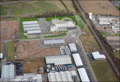 Battlefield's proposed energy from Waste Facility (artist's impression)