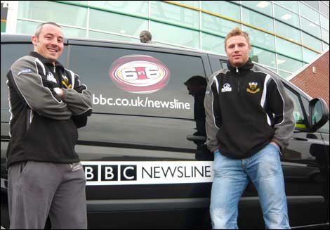 Roger Wilson and Paul Shiels