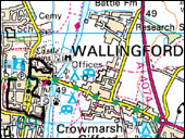 Map of the walk