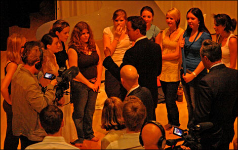 David Cameron, Wiltshire College - Chippenham