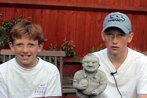 Matthew and George are off to South Africa with hundreds of second-hand rugby boots...