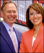 Nick Owen and Suzanne Virdee