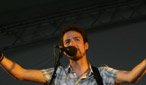 Frank Turner performs on the Introducing stage at Reading and Leeds 2009