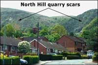 North Hill quarry damage