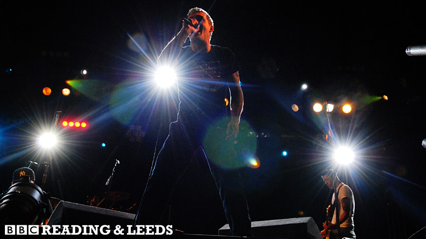 The Gaslight Anthem perform at Reading and Leeds 2009