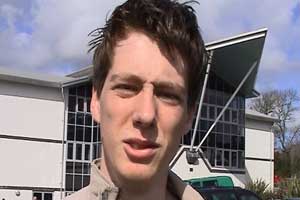 It's David's first vote and as a politics student he's got views...