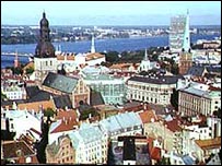 Letonya'nın başkenti Riga