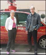 Radio Newcastle listeners Julie Renwick and Jim Harrison