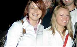 Mrika (left) and Blerina (right)