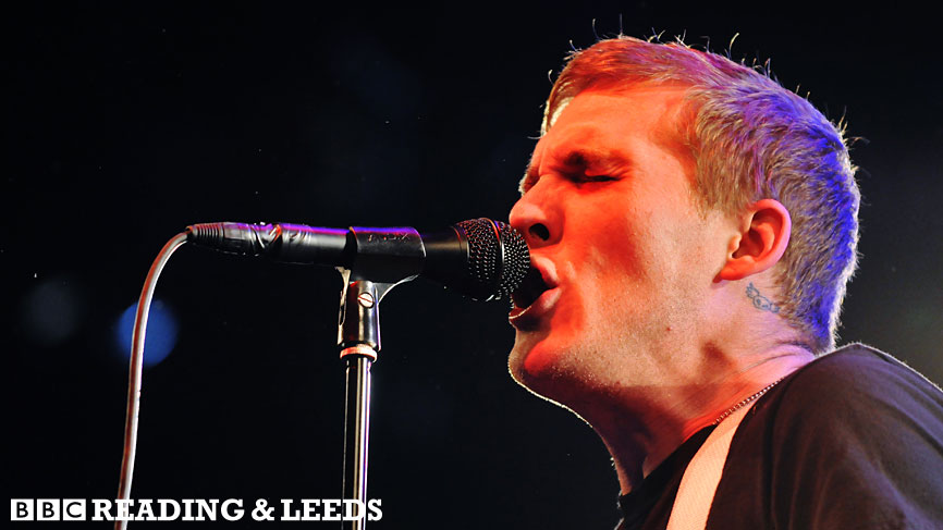 The Gaslight Anthem perform at Reading and Leeds 2009