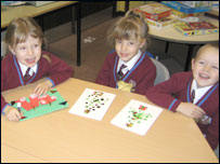 Pupils from St Wilfrid's Catholic Primary School