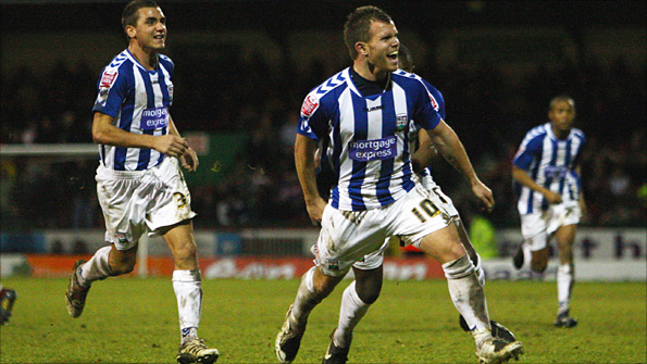 Birchall scored in the third round against Swindon for Barnet in 2008