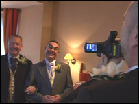 Rick Stableford making his video