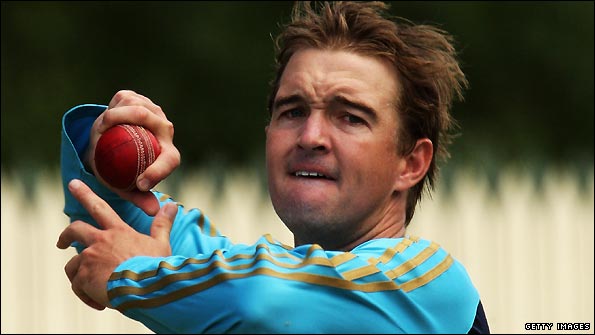 Nathan Hauritz is the only specialist spinner in the Australia squad