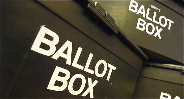 Ballot boxes