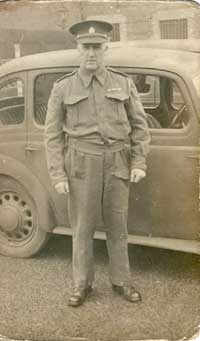 Sgt Thomas Edward Richards in Belfast 1940