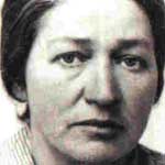 Kazimiera Pawlinska, in Kazakhstan during Soviet 're-settlement' of Polish people Circa 1940.