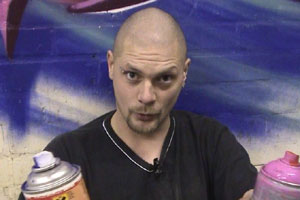 Michael has something to spray