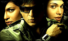 Shah Rukh, Priyanka & Ishaa Koppikar