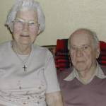 Reg and Gwyneth Gibbons married 60 years on June 21, 2005.