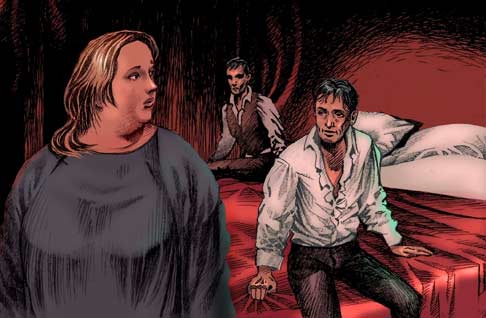 Mina, Marcian and Szandor - artwork by Daryl Joyce