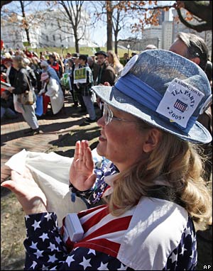 Participante del Tea Party