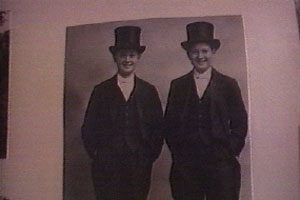 John and his brother are poles apart