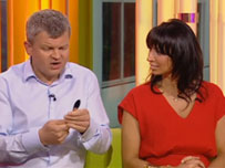 Adrian ponders the fishknife