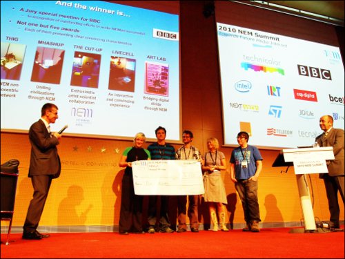 Winners of the inaugural NEMarts competition