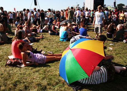 Around the festival