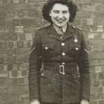 Joan in ATS uniform in 1943