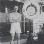 Jim aboard HMS Peterel