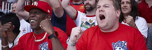 James Corden and Dizzee Rascal