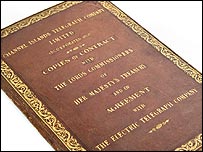 Telegraph Agreement. Courtesy Guernsey Museums