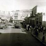 3rd The King’s Own Hussars going through the town of Amman capital Trans-Jordon July 1946