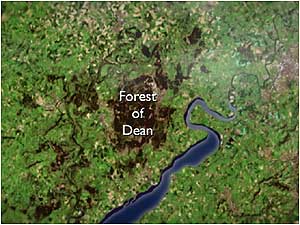 Forest of Dean map