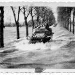 Some of the flooded land