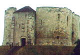 The Norman-era Clifford's Tower, York Castle, York