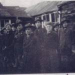 Richard Tadman Second from right at Loose Swiss Scout Head Quarters