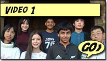 Group photo of young people in Video 1