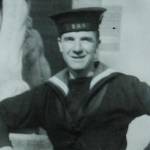 Able Bodied Seaman Stanley Dawson in his naval uniform.
