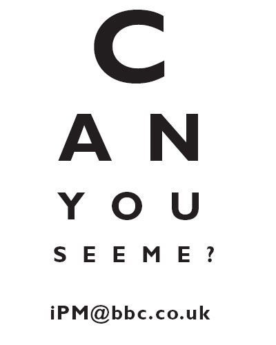 A poster from listener Andy Cade 