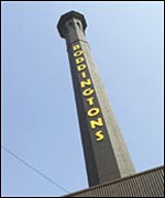 Boddingtons chimney