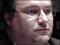 Jan Mareš ve studiu BBC