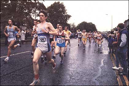 Running in the Ramathon 