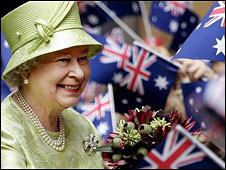 Queen Elizabeth II in Australia in 2006